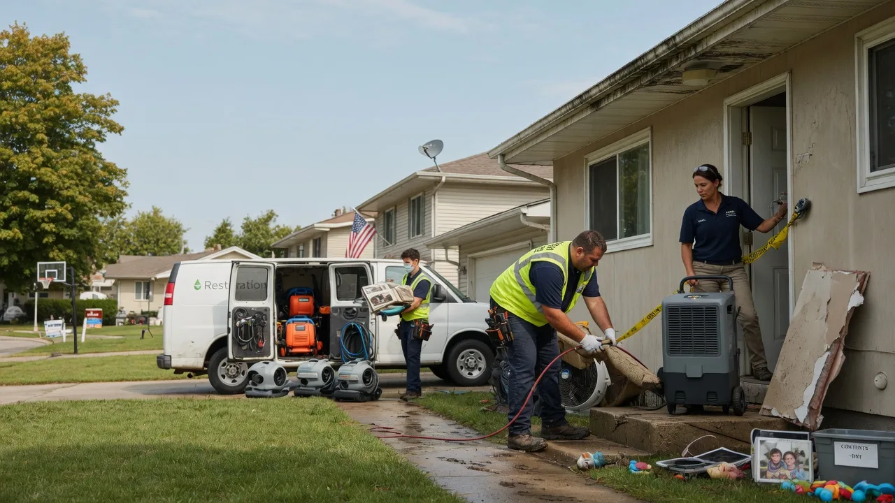 Water Damage Restoration in Singer, LA near me